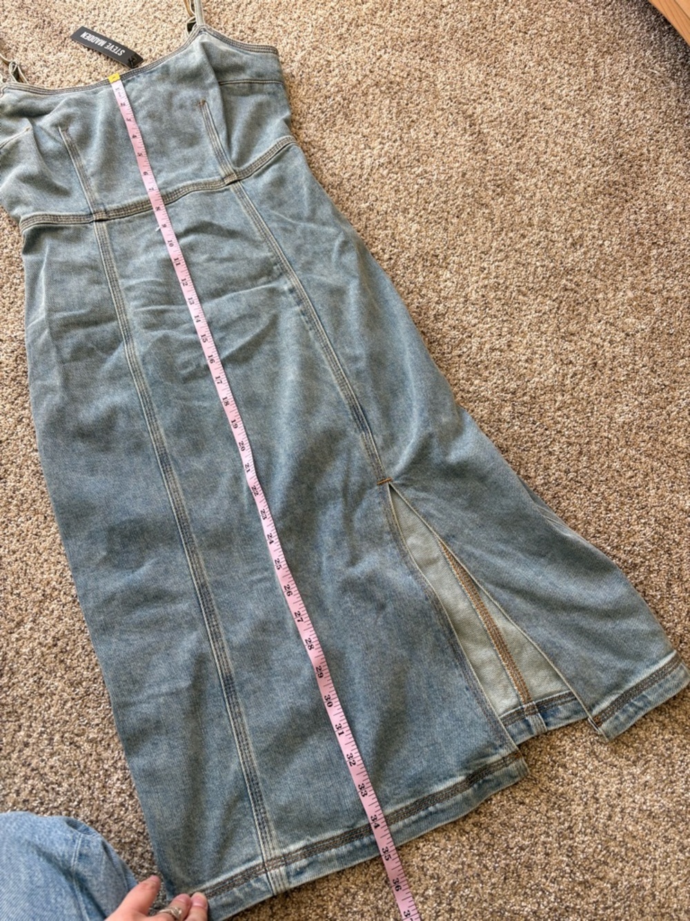 GISELLE denim dress / Steve Madden (2) - Picture 8 of 10